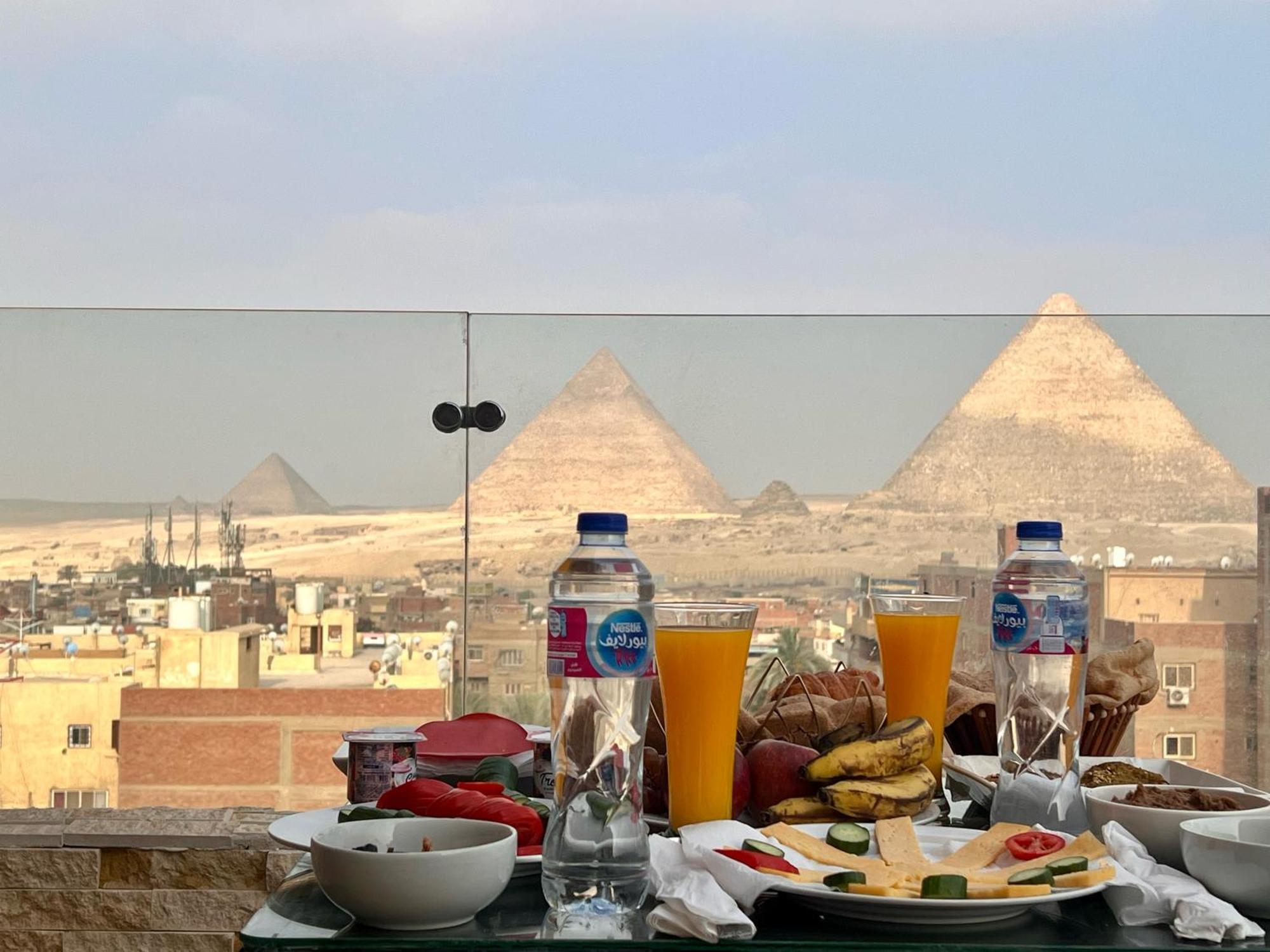 Hotel New Hope Pyramids View El El Cairo Exterior foto
